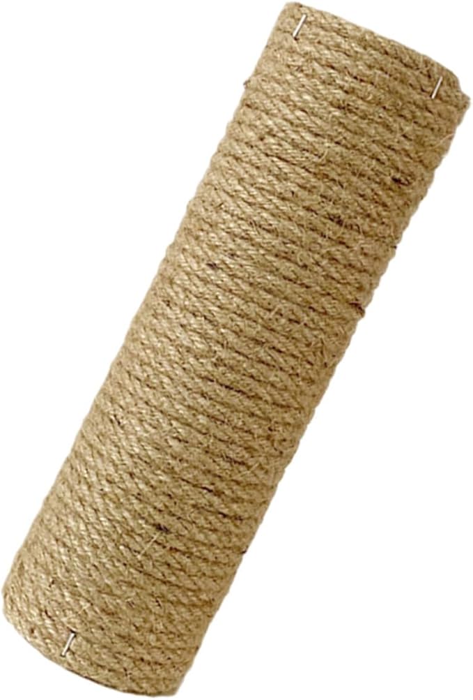 POPETPOP Cat Scratching Post with Jute Rope Durable Sturdy Design for Indoor Cats Height Diameter for Healthy Claw Maintenance and Furniture Protection