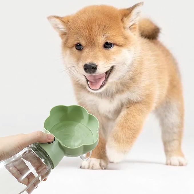 Pet Travel Water Dispenser Food Compartment for Dog Owners Daily Walking Supplies Dog Water Bottle Portable