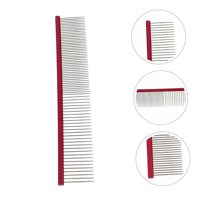 Ergonomic Pet Grooming Comb Comb Portable Reusable Multi-function for Hair Pets