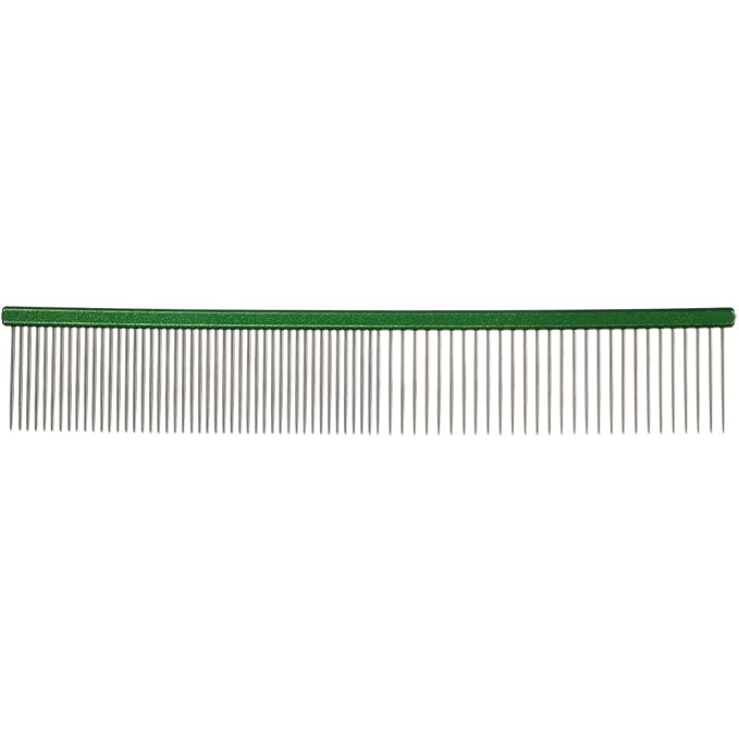 TOYANDONA Portable PET Grooming Comb for Dogs and Cats Wear-Resistant Aluminum Dematting Brush for Daily Use and Removing Tangles Lightweight and Compact Fur Comb