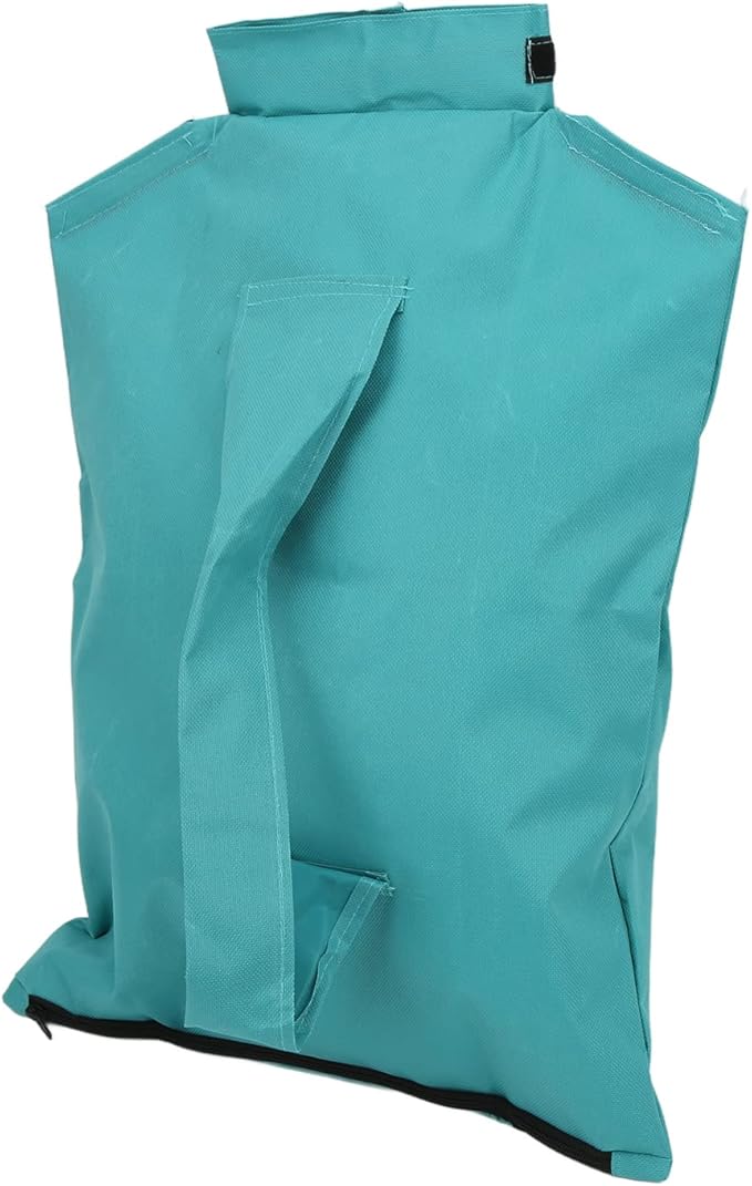 Qiilu Breathable Cat Grooming Restraint Bag Foldable Pet Carry Bag for Bathing Washing Nail Trimming Adjustable Neck Circumference - SuppliesCatsGroomingClaw Care (Blue)