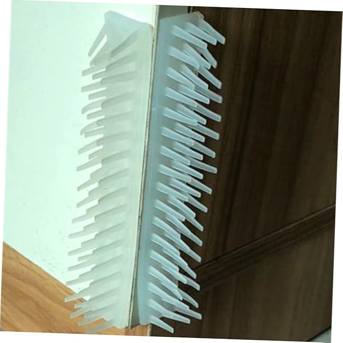 POPETPOP 2pcs Cat Massager Brush Set Corner Cat Grooming Tool Self-Massaging Comb for Hair Removal and Comfort