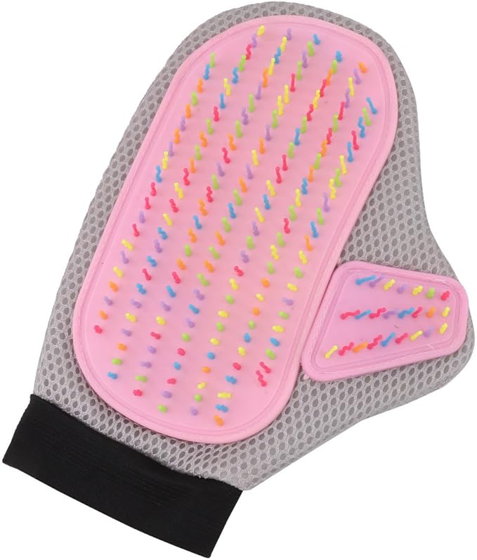 Pet Puppy Cat Shower Grooming Bathing Massage Glove Brush Comb Colorful (id: 24c 9eb a16 f9a 36f