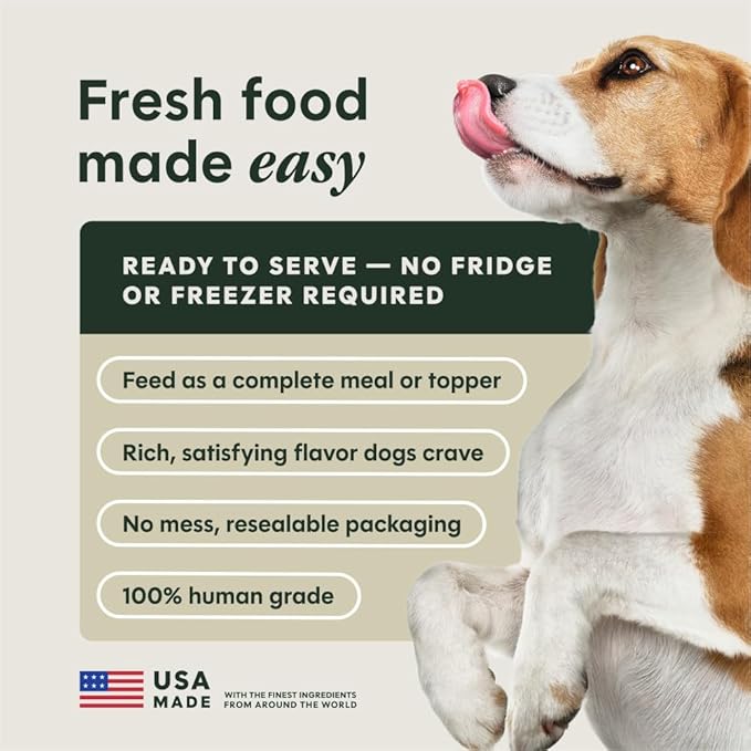 Instinct Freshly Crafted Meals, Dog Wet Food or Topper - Variety Pack, 11oz. Carton (Pack of 6)