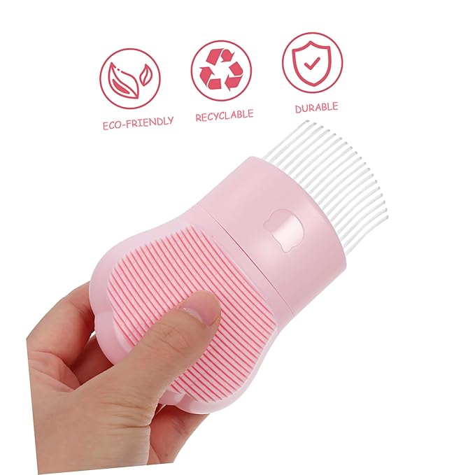 SUPVOX Cat Grooming Comb for Cats and Dogs PET Hair Remover Brush Massage Function Detangling Needle Rake Comb Pets
