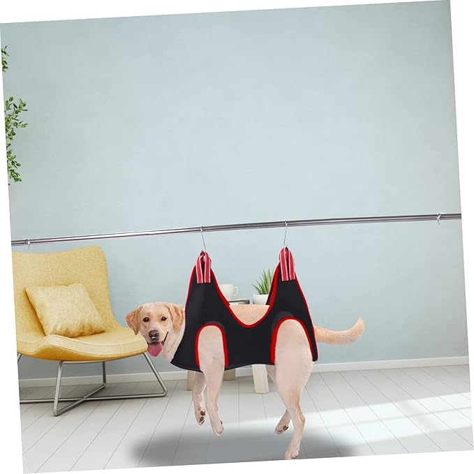 Pet Grooming Hammock for Cats and Dogs Ergonomic Design for Nail Trimming and Bathing Sturdy Material Accessories for Small to Medium Pets