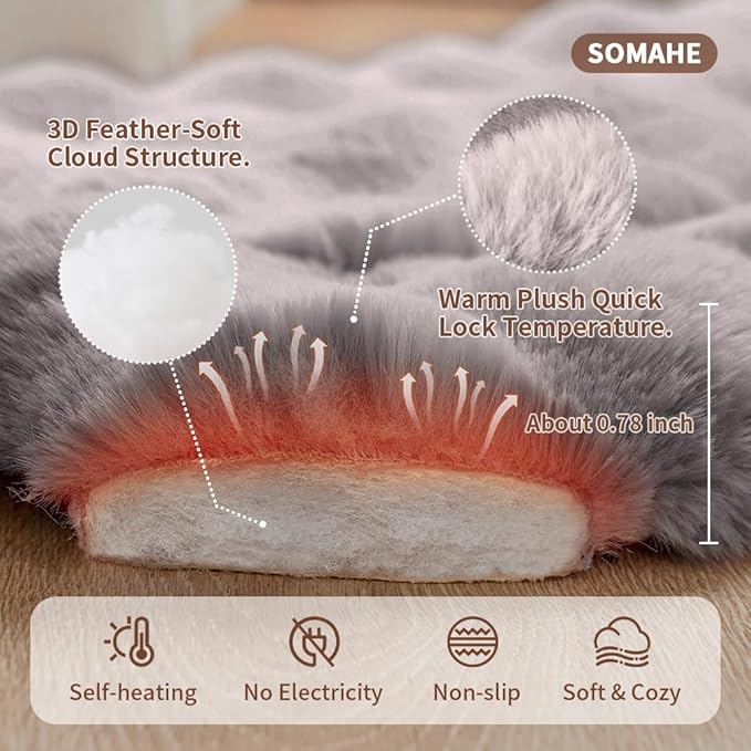 Self-Warming Cat Sleeping Bag, Enclosed Hooded Snuggle Sack with Dual-Side Plush Cat Cave Bed, Portable Foldable Pet Sleeping Pod for Indoor & Travel, Anti-Static, 21.7"x17.7"Green