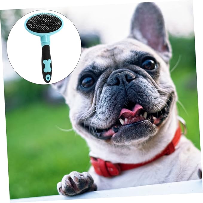 Milisten Indoor Cat Brush Smoothing Brush Pet Comb Gentle Grooming Tool Pet Hairbrush Deshedding Comb
