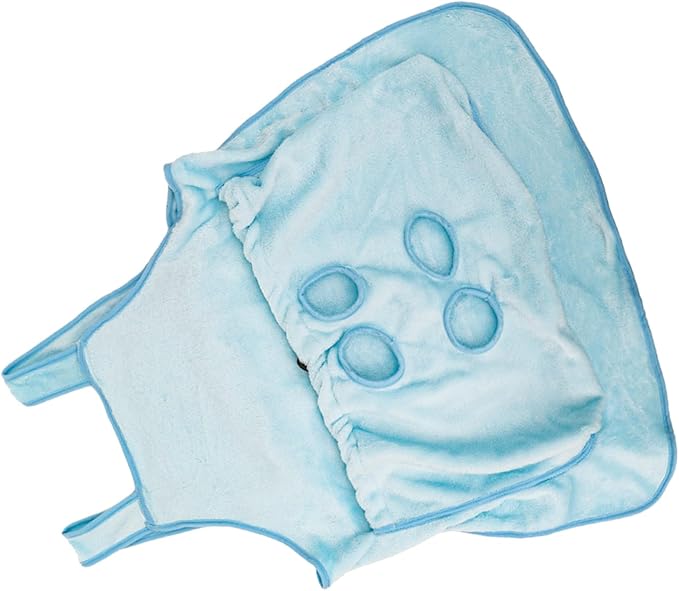 Cats Holding Carriers Velvets Aprons Slings Accompany Bag Indoor Use Smock with Pocket Cats for Nail Cutting