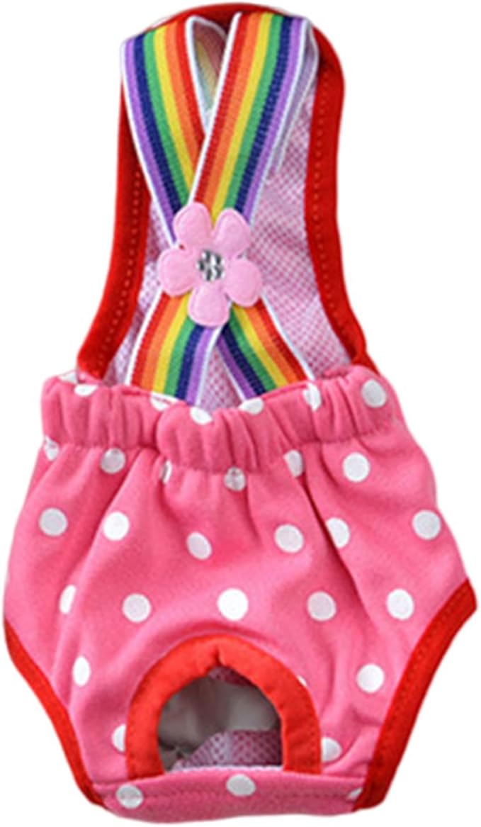 Female Dog Sanitary Panties Diaper Pantie Diapers Washable Underwears SkinFriendly Period Shorts Supply Pet Diaper Sanitary Panties