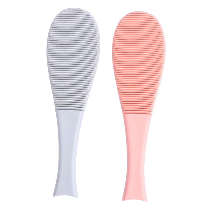 UPKOCH 2pcs Cat Grooming Comb Cat Massage Combs Imitation Tongue Texture for Hair Removal Relaxation Lightweight for Home Travel Use Blue Pink