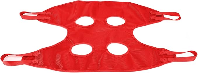 Acouto Ashing,Grooming,and Nail Trimming - Comfortable Mesh Material with Reinforced D Ing Harness,Multifunctional Grooming Tool,Pet Supplies,Comfortable Pet Hammock,Easy Wash do (M)