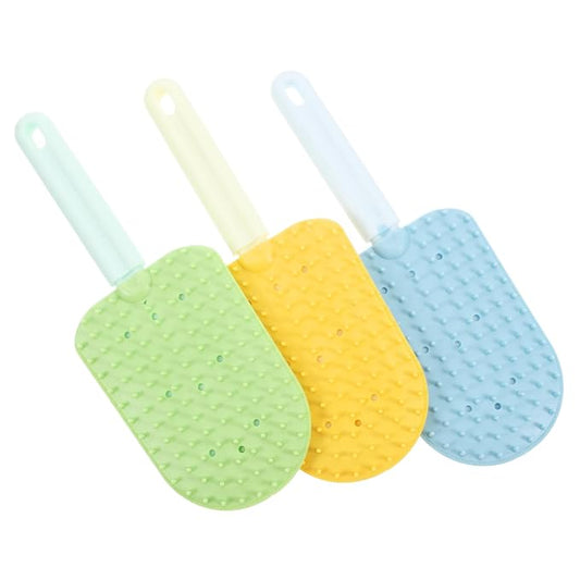 UPKOCH 3pcs Dual-sided Pet Hair Brush for Cats and Small Dogs Grooming Tool for Long and Hair Reducing Shedding Comfortable