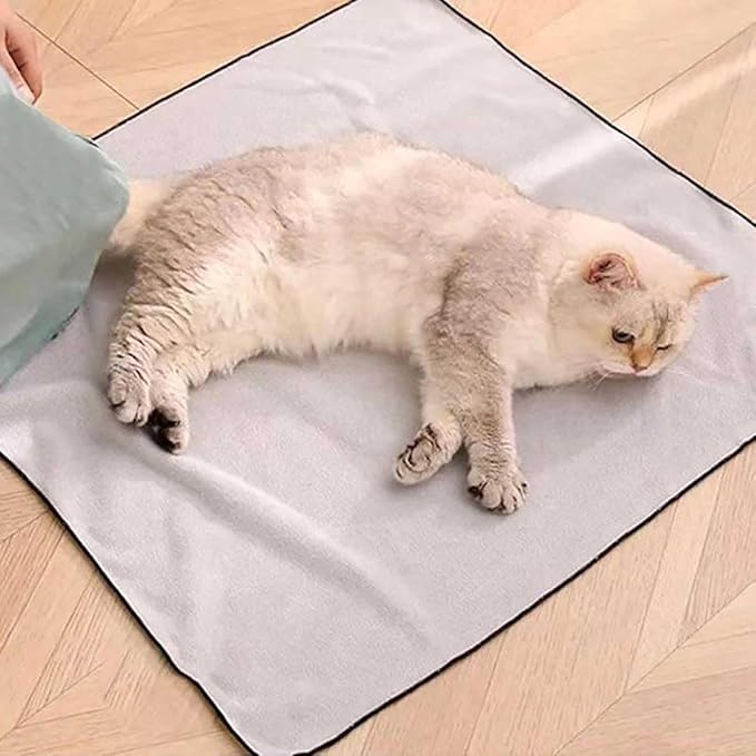 Cat Grooming Wrap, Anti-Bite Cat Wrap for Cutting Nails Cat Restraint for Nail Clipping Fabric for Cats Restraint Bag Cat Grooming Bag Cat Nail Trimming Restraint Wrap