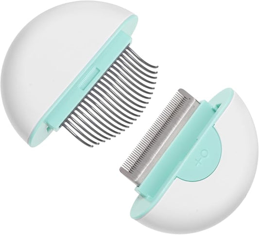 Pet Cat Hair Comb Brush Rake Grooming Stripping Tool Cat Grooming Cleaning Comb for Matted Hair