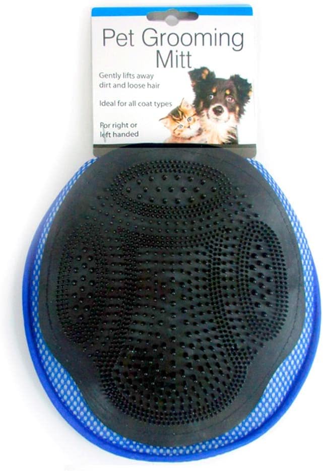 2 Pet Brush Hair Remover Grooming Cat Dog Massage Bath Fur Glove Comb Scrub