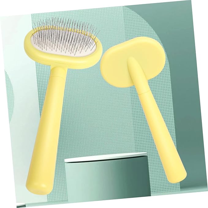 Cat Grooming Comb Handle for Pet Massage and Hair Removal Cat Hair Comb for Easy Grooming and Circulation Compact and Lightweight Design