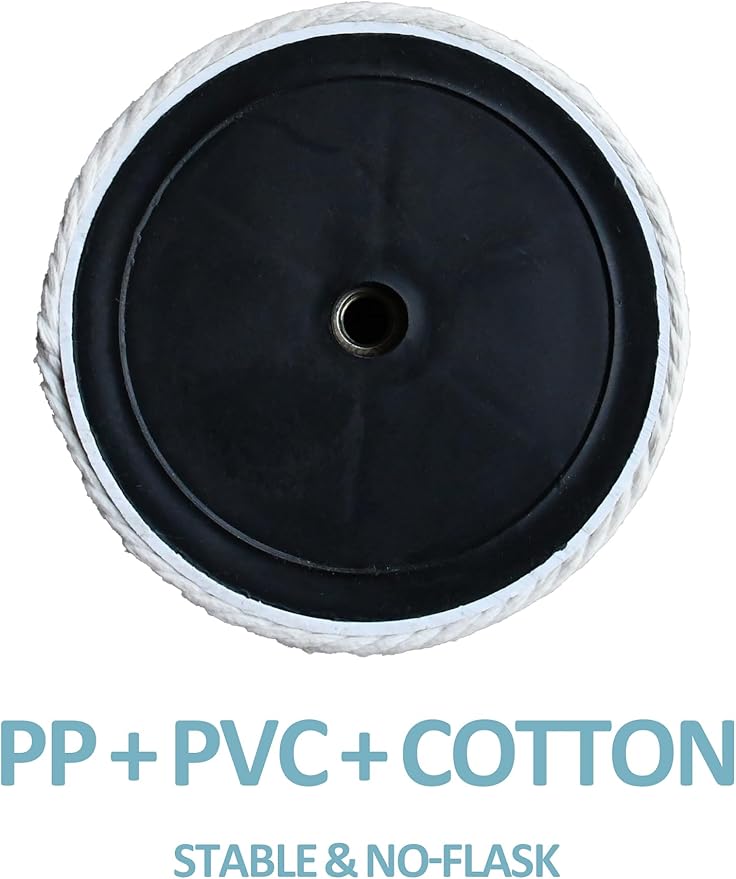 PVC Scratching Post Cotton Rope Columns for Floot to Ceiling Cat Trees, Length 42cm 16.5in