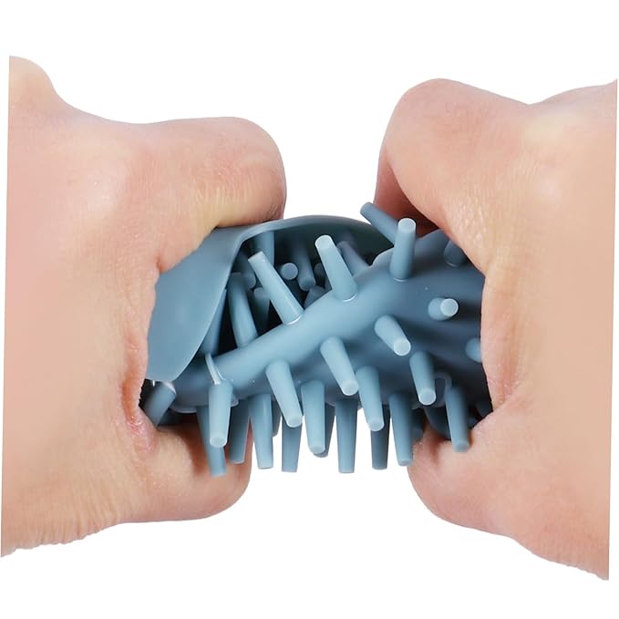 BESTonZON Cat Wall Corner Self Massager Brush Durable Silicone Pet Grooming Tool for Cats Easy to Install and Hair Collector
