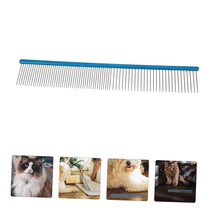 Daily Use Wear-resistant Dog Grooming Comb for Easy Pet Hair Care Convenient Pet Supply for Cats and Dogs Non- Design for Comfort and Durability
