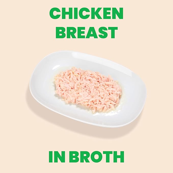 almo nature HQS Natural Wet Cat Food Chicken Breast in Broth 2.47 oz (Pack of 24)