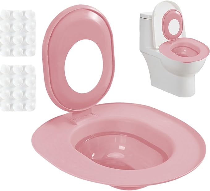 Cat Potty Toilet Training Kit,Removable Potty Seat Tool,Cat Toilet Seat - for Indoor Home Apartment Bathroom Basement Pet Shop