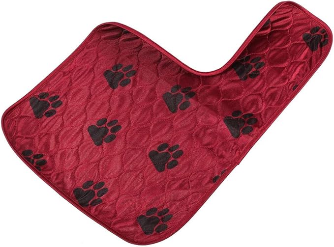 Reusable Dog Pee Pad, Absorbent Pet Urine Mat for Dogs and Cats, 4 - Layer Machine Washable Mat with Barrier for Hard Floors, Print Design in (40 * 60cm)