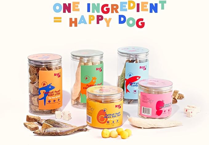 Freeze-Dried Single Ingredient Treats (Chicken Breast) for Dogs and Cats - Lean Protein · Grain‑Free & Low‑Calorie · Great for Sensitive Tummies & Weight Control
