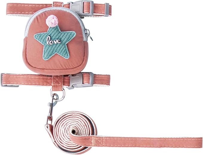 Dog Training Backpack Cute Saddles Bag and Leash for Traveling Travel Camping Camping Dog Saddles Bag Supplies Pet Backpack for Supplies