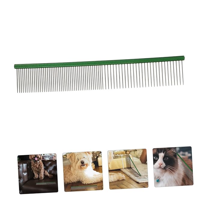 Portable Pet Hair Comb for Dogs and Cats Ergonomic Design for Daily Grooming and Knot Removal Convenient Pet Accessory