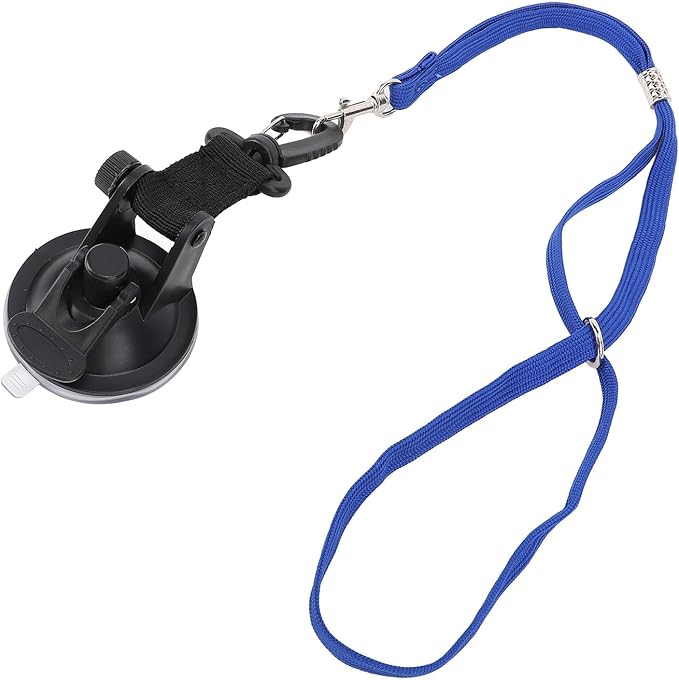 Zerodis Other Hiking Camping Supplies Adjustable Pet Bathing Leash with Suction Cup for Dog Cat Shower Grooming Bath Dog Bathing Tether (S 62x50cm / 24.41x19.69in)
