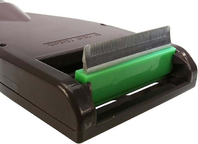Qualtex Cat & Dog Deshedding Grooming Tool Kit, Black