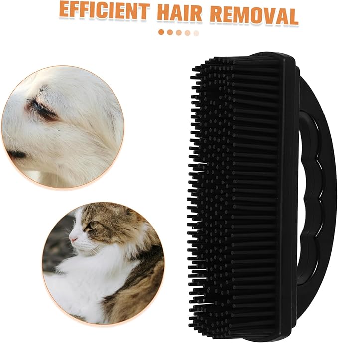 Silicone Pet Hair Defloating Brush for Efficient Cleaning of Beds Sofas Carpets and Car Seats Durable Easy to Clean for Dog and Cat Grooming