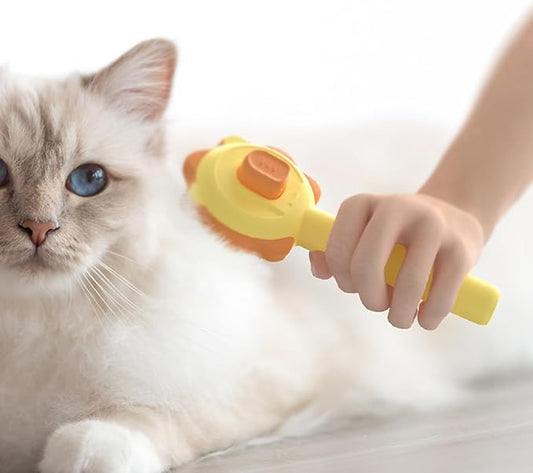 Cats Grooming Deshedding Comb for Cats Remove Loose Hair Cats Massaging Comb Dematting Supply