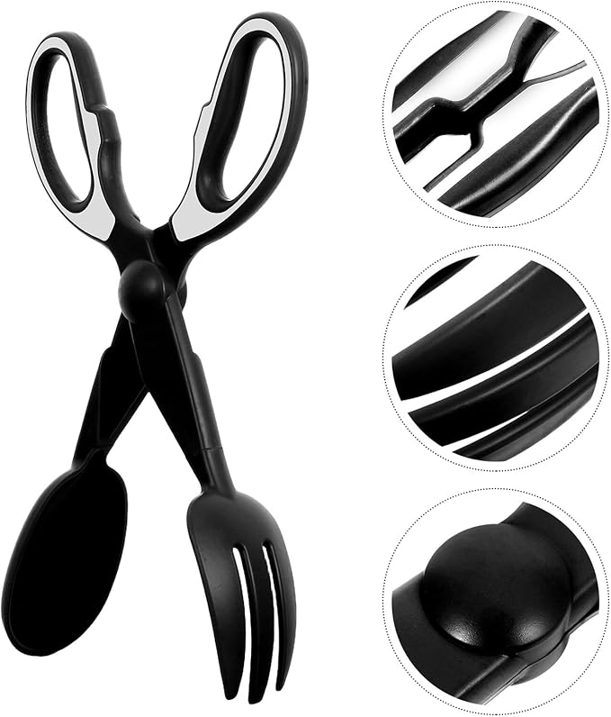TOYANDONA 2pcs Portable Dog Poop Scooper with Poop Clamp, Lightweight Plastic Pet Waste Grabber for Outdoor and Indoor Use, Hands-Free Pet Supplies for Large Dogs and Cats