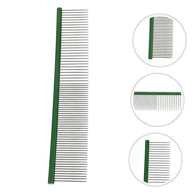 Toyvian Daily Use Wear-resistant Pet Comb for and Cats Lightweight Compact Grooming Tool for Easy Hair Removal and Comfortable Massaging Suitable for Long and Fur