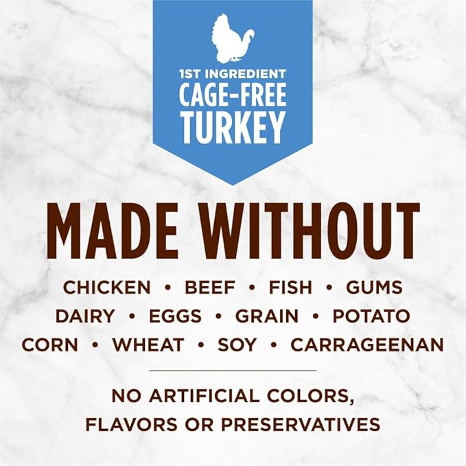 Instinct Limited Ingredient Diet, Natural Wet Cat Food, Grain Free Recipe - Real Turkey, 3 Ounce (Pack of 24)