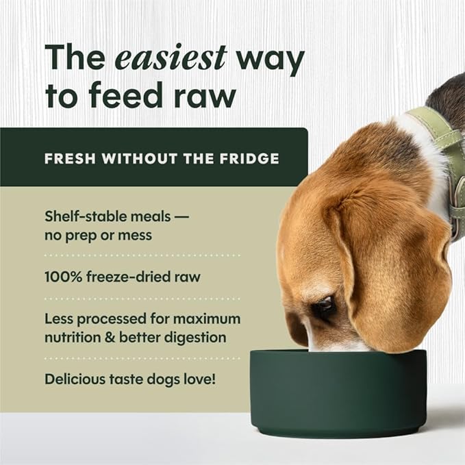 Instinct FreshDried Bites, Natural Freeze-Dried Dog Food, Grain Free - Cage-Free Chicken, 14 oz. Bag