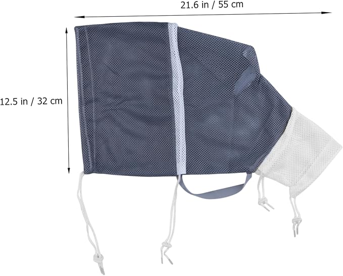 BESPORTBLE Cat Bath Bag Mesh Bathing Bag for Cats Pet Grooming Nail Trimming Cleaning Tools