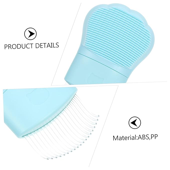 VICASKY PET Comb for Cats Adjustable Cat Grooming Brush Massage Function PET Hair Remover and Dematting Tool Ergonomic Design for Easy Use
