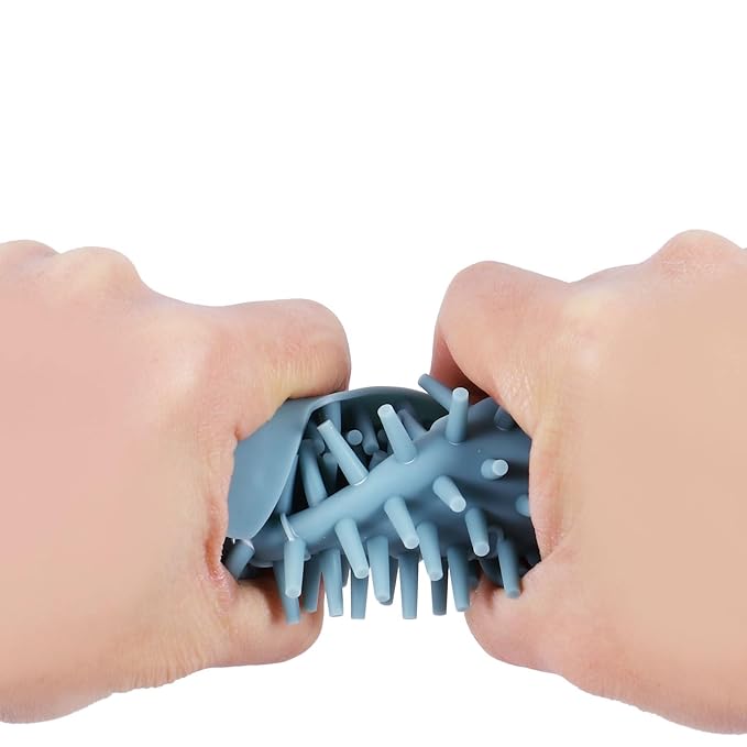 Silicone Cat Wall Corner Brush Self Groomer Massager Pet Grooming Tool Lightweight Small for Indoor Cats Hair Removal and Scratch Relief