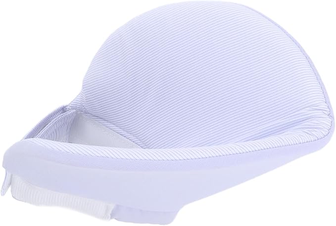 Rengue Soft Adjustable Pet Bib, Bandanas Material, Prevent Licking and Biting, Comfortable for Cats and Dogs, Size M Soft Adjustable Pet Bib, Sponge and Cotton Nan Cat Supplies (Light Blue)