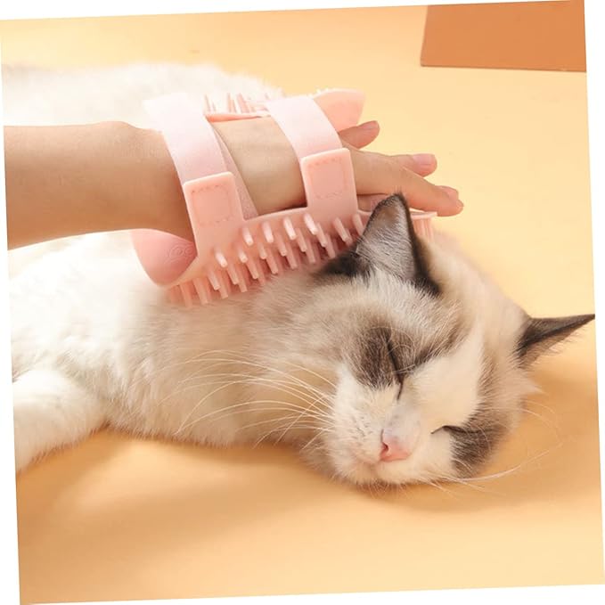 GANAZONO Eco-friendly Silicone Pet Brush Comb for Cats Detangling Fur Coat Grooming Supplies Cat Self Wall Comb