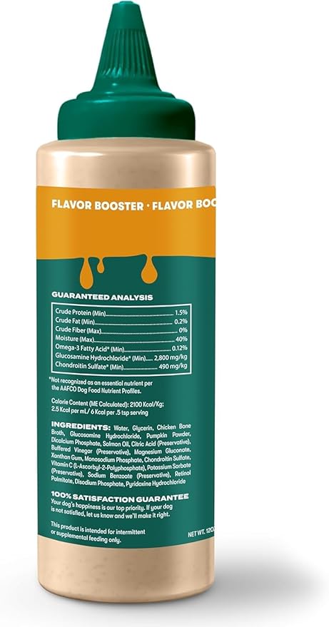 Jinx Kibble Sauce for Dogs - Premium Dog Food Kibble Topper Sauce & Flavor Booster Made with Chicken Bone Broth - All-Natural Ingredients, No Additives or Fillers - 12 Oz (Pack of 2)