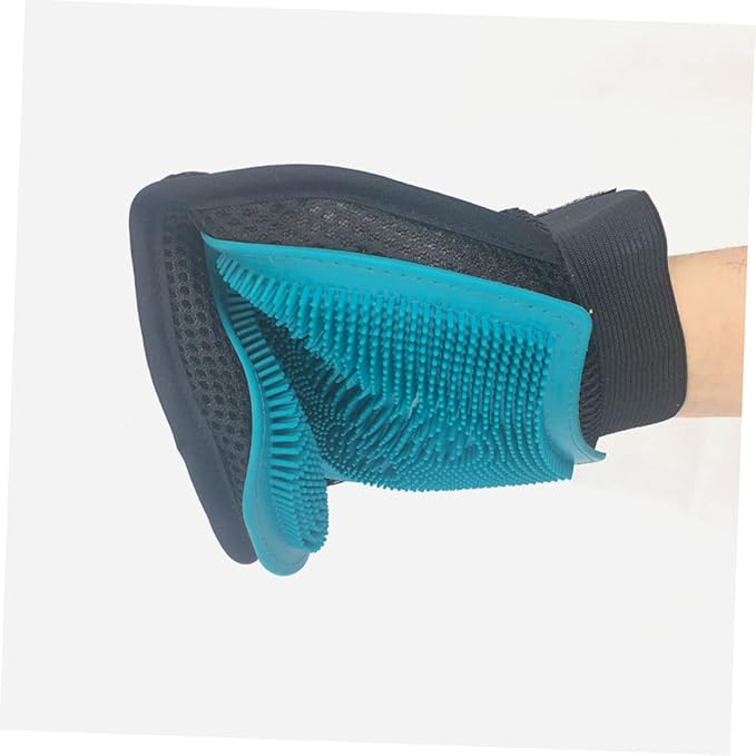 BESPORTBLE Cat Dog Brush Pet Grooming Glove Brush for Cats and Dogs Shedding Paw Cleaner