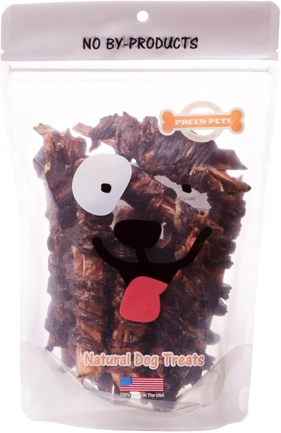 Beef & Sweet Potato Twist Dog Soft Treats - 100% USA Ingredients (1LB)