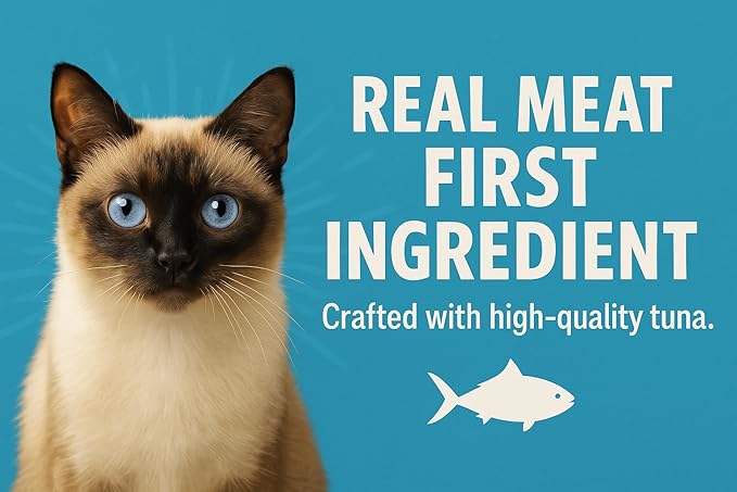 CountryMax Maggie and Duke’s Canned Cat Food – 14 oz – High-Protein, Real Meat, Wet Food for Adult Cats & Kittens (Case of 12 Cans, Savory Seafood)