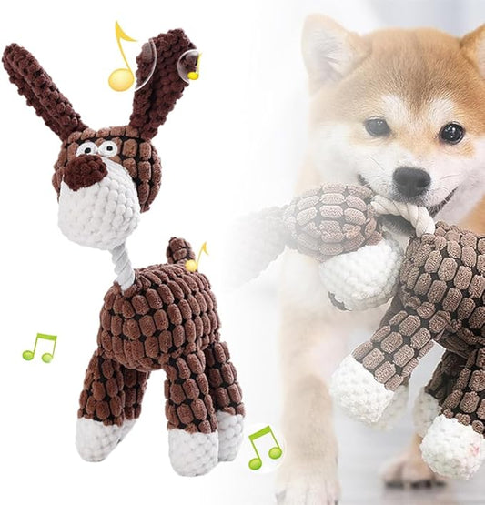 Upgrade Bite Buddy Chew Toy for Dogs, 2025 New Petsboro Bitebuddy Dog Toy Indestructible Stuffed Animals for Dogs, Cute Soft Resistant Squeaky Dog Toys for Heavy Chewers (#A3)