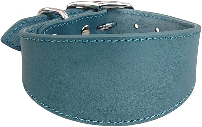 Leathers Greyhounds Collars Soft Padding Wide Collars for Whippets Lurchers Salukis Large Breeds Pet Accessories Dogs Supplies Supplies Accessories Collar