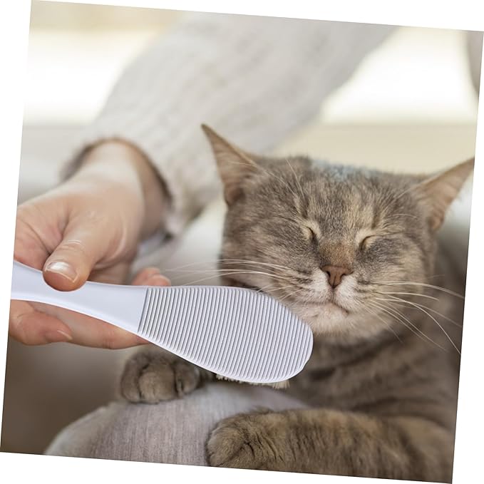 Happyyami 2pcs Cat Slicker Brush for Long Haired Cats Pet Comb Grooming Fur Remover